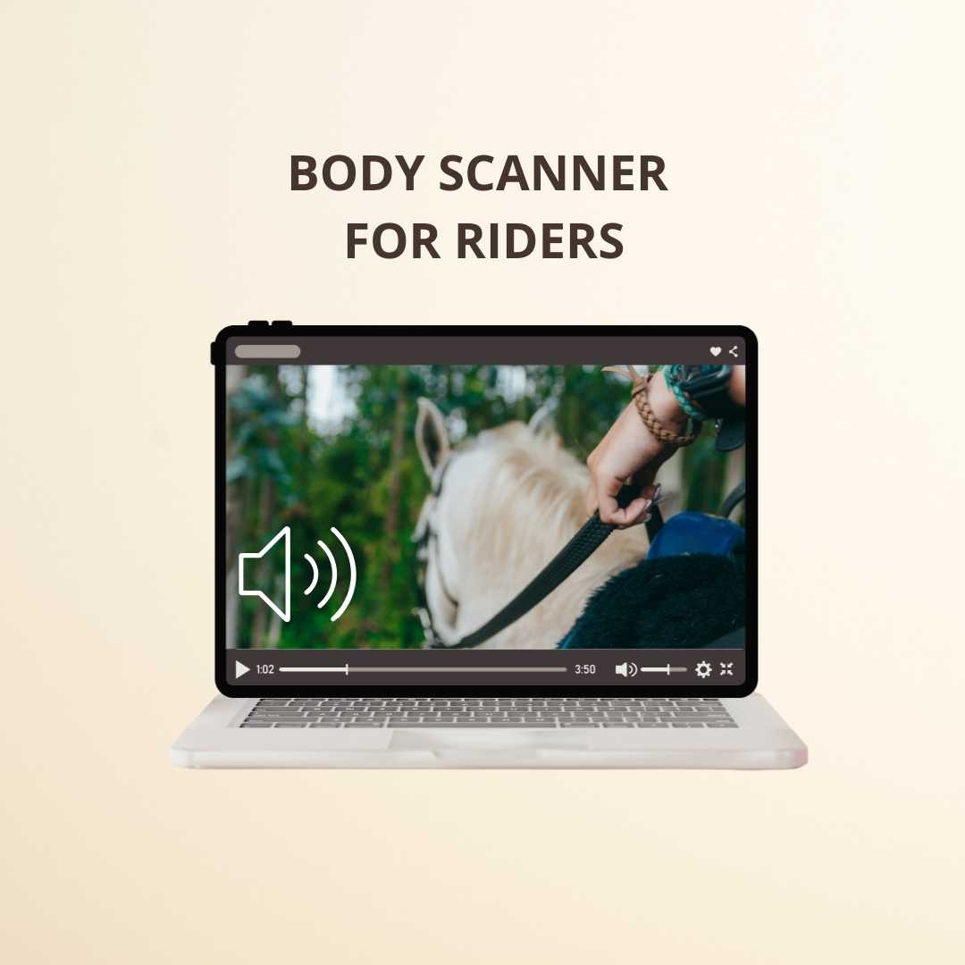 BODY SCANNER FOR RIDERS - on the ground, on horseback